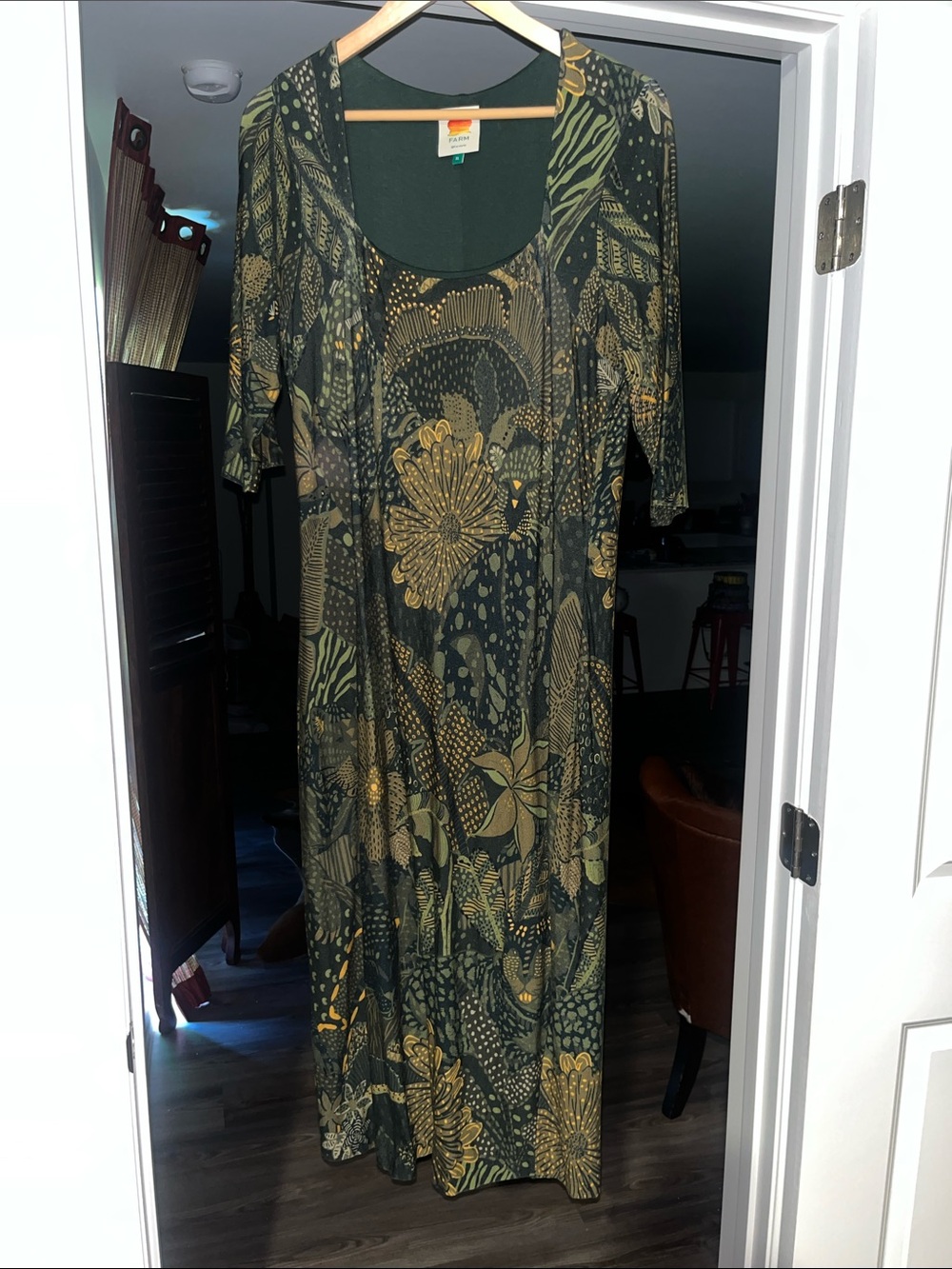 Farm Rio Jersey Midi Dress